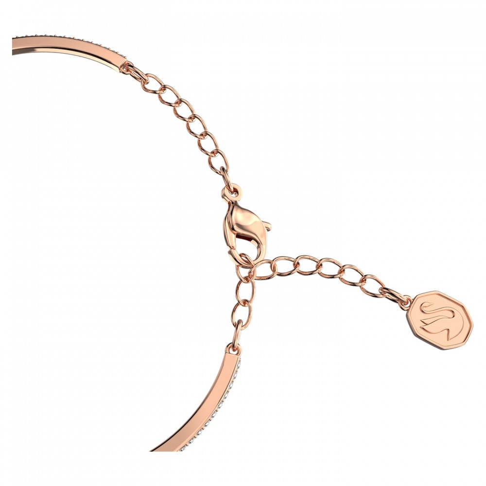 SWAROVSKI Sparkling Dance Άκαμπτο βραχιόλι Μοβ, Ροζ Επιχρυσωμένο 5620554