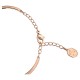 SWAROVSKI Sparkling Dance Άκαμπτο βραχιόλι Μοβ, Ροζ Επιχρυσωμένο 5620554