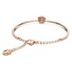 SWAROVSKI Sparkling Dance Άκαμπτο βραχιόλι Μοβ, Ροζ Επιχρυσωμένο 5620554
