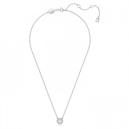 SWAROVSKI Constella Κολιέ Στρογγυλή Κοπή, Pave, Λευκό, Επιροδιωμένο 5636264