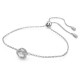 SWAROVSKI Constella Βραχιόλι Στρογγυλή κοπή, Pavé, Λευκό, Επιροδιωμένο 5636266