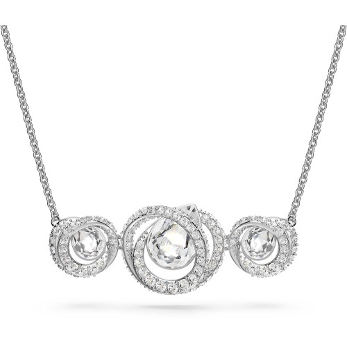 SWAROVSKI Generation Κολιέ Λευκό, Επιροδιωμένο 5636587