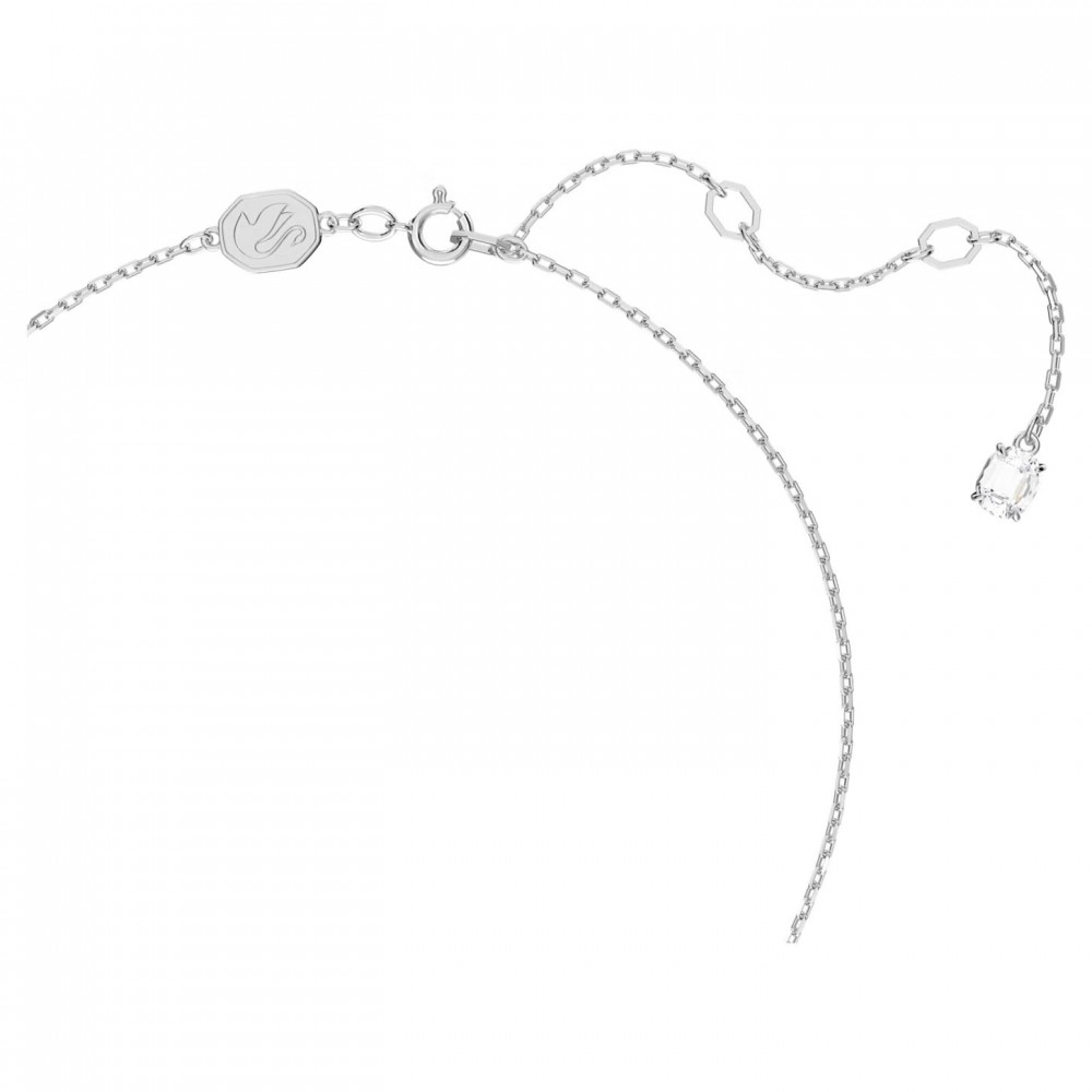SWAROVSKI Millenia Μενταγιόν Κοπή Pear, Λευκό, Επιροδιωμένο 5636708
