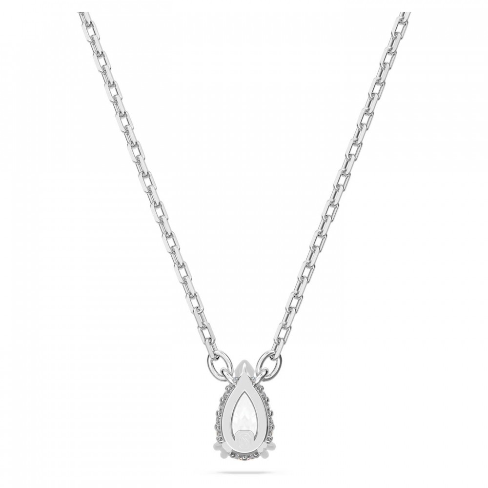 SWAROVSKI Millenia Μενταγιόν Κοπή Pear, Λευκό, Επιροδιωμένο 5636708