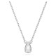 SWAROVSKI Millenia Μενταγιόν Κοπή Pear, Λευκό, Επιροδιωμένο 5636708