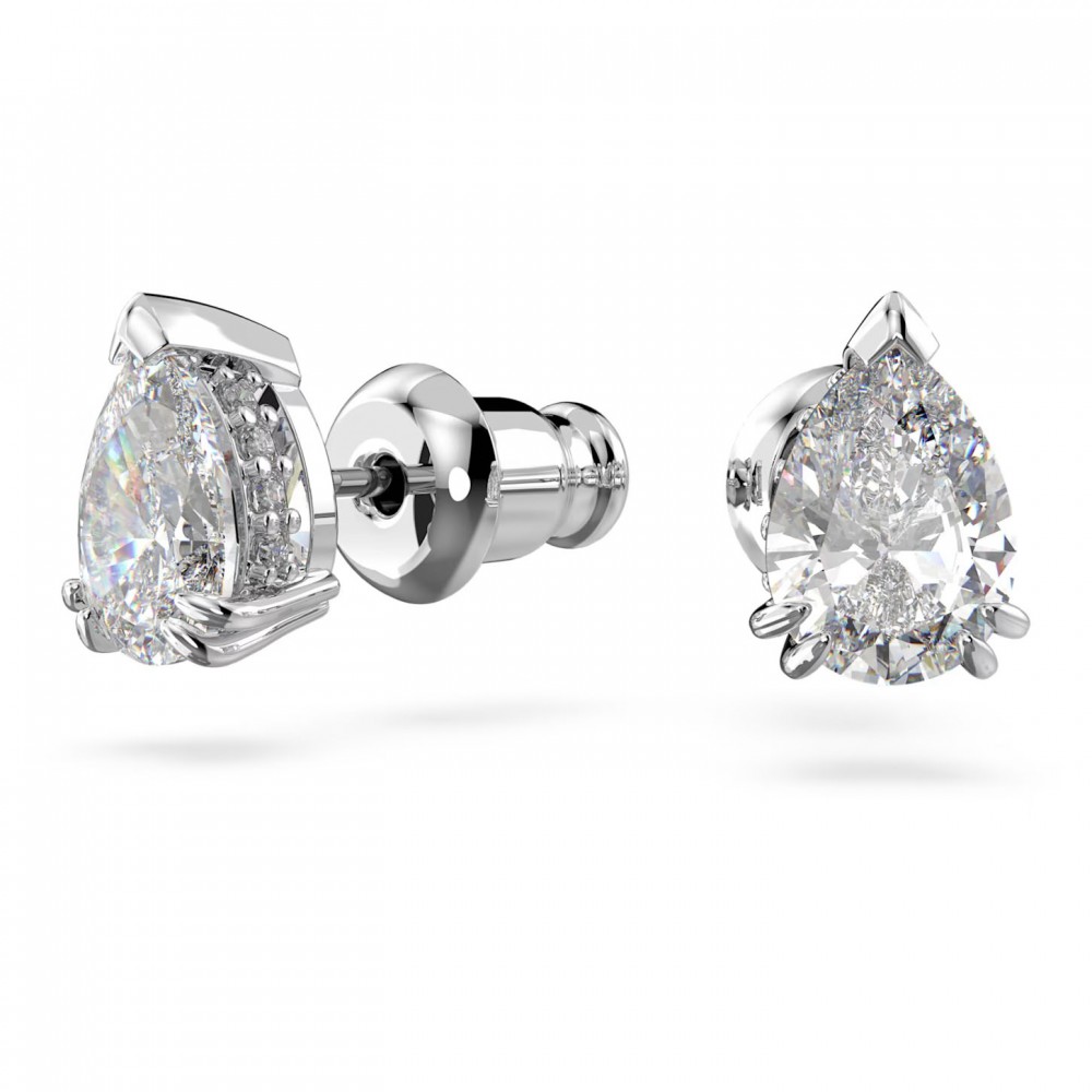 SWAROVSKI Millenia Σκουλαρίκια με καρφάκι κοπή Pear, Λευκά, Επιροδιωμένα 5636713 SWAROVSKI Millenia Σκουλαρίκια με καρφάκι κοπή Pear, Λευκά, Επιροδιωμένα 5636713
