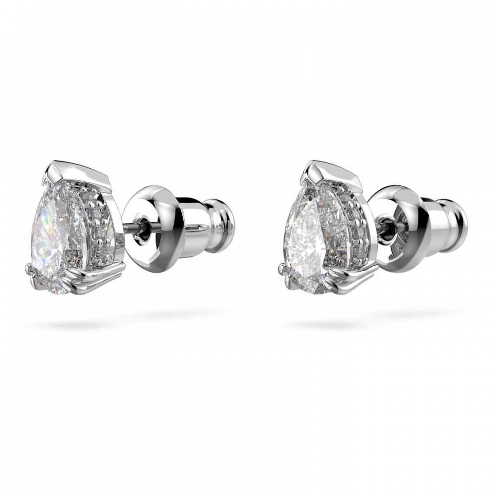SWAROVSKI Millenia Σκουλαρίκια με καρφάκι κοπή Pear, Λευκά, Επιροδιωμένα 5636713 SWAROVSKI Millenia Σκουλαρίκια με καρφάκι κοπή Pear, Λευκά, Επιροδιωμένα 5636713