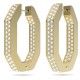 SWAROVSKI Dextera Σκουλαρίκια Οκτάγωνο, Pavé, Mεσαία, Λευκά, επιχρυσωμένα 5639098 SWAROVSKI Dextera Σκουλαρίκια Οκτάγωνο, Pavé, Mεσαία, Λευκά, επιχρυσωμένα 5639098