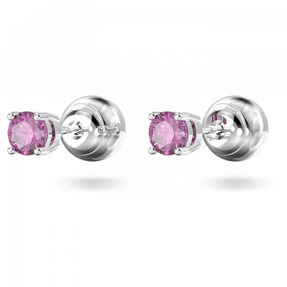 SWAROVSKI Stilla Σκουλαρίκια με καρφάκι Στρογγυλή Κοπή, Μωβ, Επιροδιωμένο 5639135 SWAROVSKI Stilla Σκουλαρίκια με καρφάκι Στρογγυλή Κοπή, Μωβ, Επιροδιωμένο 5639135