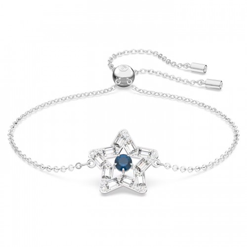 SWAROVSKI Stella Βραχιόλι Αστέρι, Μπλε, Επιροδιωμένο 5639187