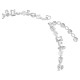 SWAROVSKI Gema Κολιέ, Μείξη κοπών, Λευκό, Επιροδιωμένο 5639327 SWAROVSKI Gema Κολιέ, Μείξη κοπών, Λευκό, Επιροδιωμένο 5639327