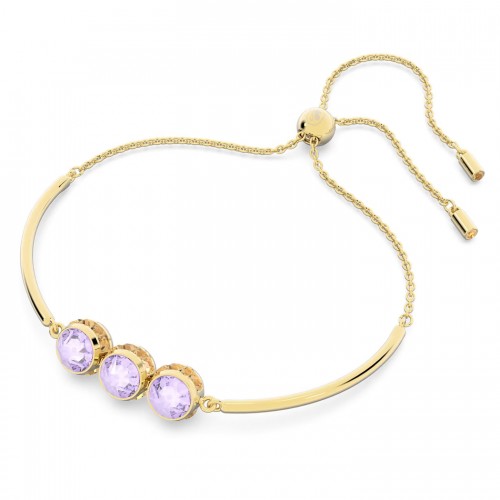 SWAROVSKI Orbita Βραχιόλι Στρογγυλή κοπή, Πολύχρωμο Επιχρυσωμένο 5640259