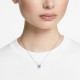 SWAROVSKI Millenia Κολιέ Οκταγωνική κοπή, Μπλε, Επιροδιωμένο 5640289 SWAROVSKI Millenia Κολιέ Οκταγωνική κοπή, Μπλε, Επιροδιωμένο 5640289