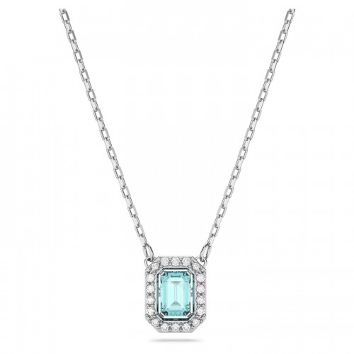 SWAROVSKI Millenia Κολιέ Οκταγωνική κοπή, Μπλε, Επιροδιωμένο 5640289