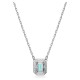 SWAROVSKI Millenia Κολιέ Οκταγωνική κοπή, Μπλε, Επιροδιωμένο 5640289 SWAROVSKI Millenia Κολιέ Οκταγωνική κοπή, Μπλε, Επιροδιωμένο 5640289