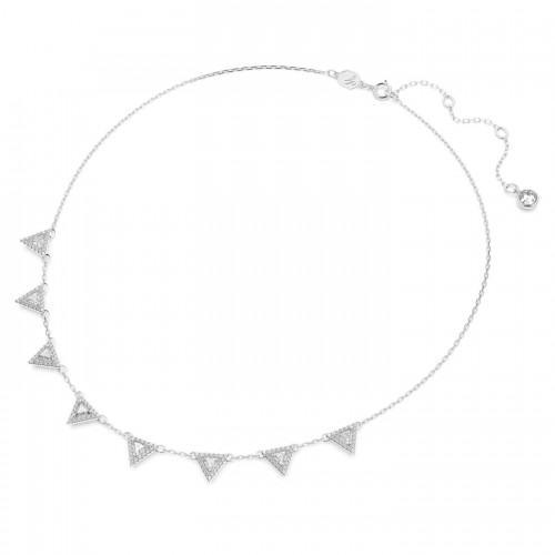 SWAROVSKI Ortyx Κολιέ Κοπή Triangle, Λευκό, Επιροδιωμένο 5643021