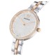 SWAROVSKI Cosmopolitan watch Swiss Made, Metal bracelet, White, Rose gold-tone finish 5644081