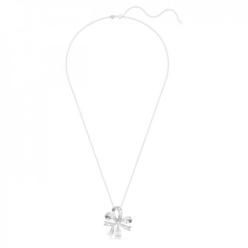 SWAROVSKI Volta Μενταγιόν Μεγάλο,Φιόγκος, Λευκό, Επιροδιωμένο 5647561