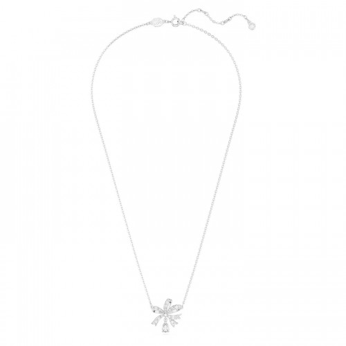 SWAROVSKI Volta Κολιέ Φιόγκος, Mικρό, Λευκό, Επιροδιωμένο 5647583