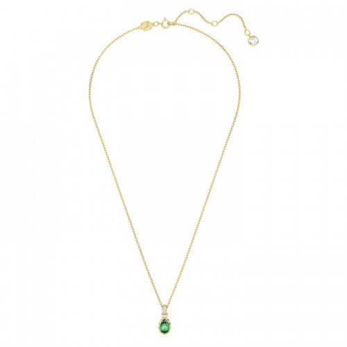 SWAROVSKI Stilla Μενταγιόν Κοπή Pear, Πράσινο, Επιχρυσωμένο 5648751