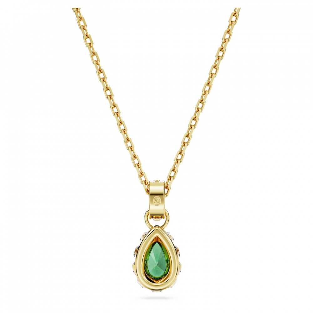 SWAROVSKI Stilla Μενταγιόν Κοπή Pear, Πράσινο, Επιχρυσωμένο 5648751