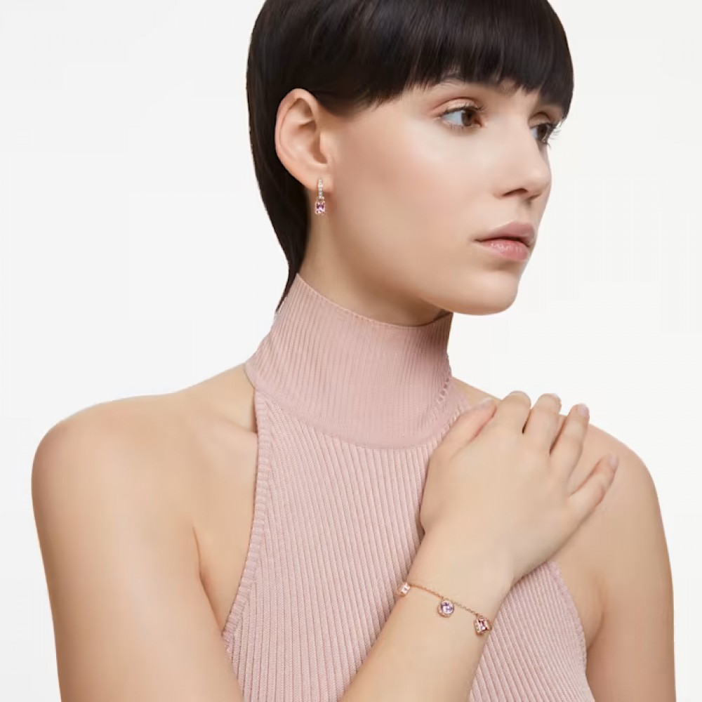 SWAROVSKI Σετ Stilla Μείξη κοπών, Πολύχρωμο, Επιμετάλλωση σε ροζ χρυσαφί τόνο 5662923