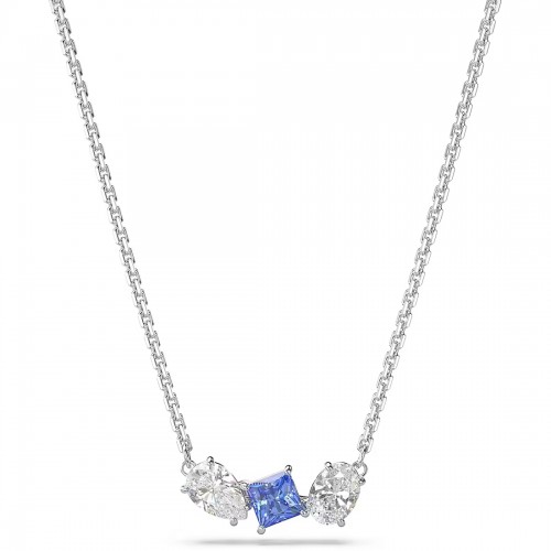 SWAROVSKI Μενταγιόν Mesmera Μείξη κοπών, Μπλε, Επιμετάλλωση ροδίου 5668276