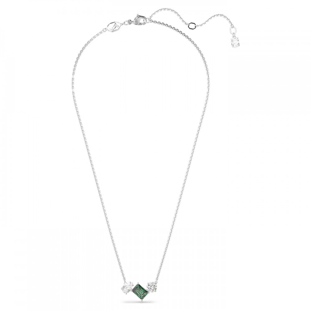 SWAROVSKI Μενταγιόν Mesmera Μείξη κοπών, Πράσινο, Επιμετάλλωση ροδίου 5668278 SWAROVSKI Μενταγιόν Mesmera Μείξη κοπών, Πράσινο, Επιμετάλλωση ροδίου 5668278