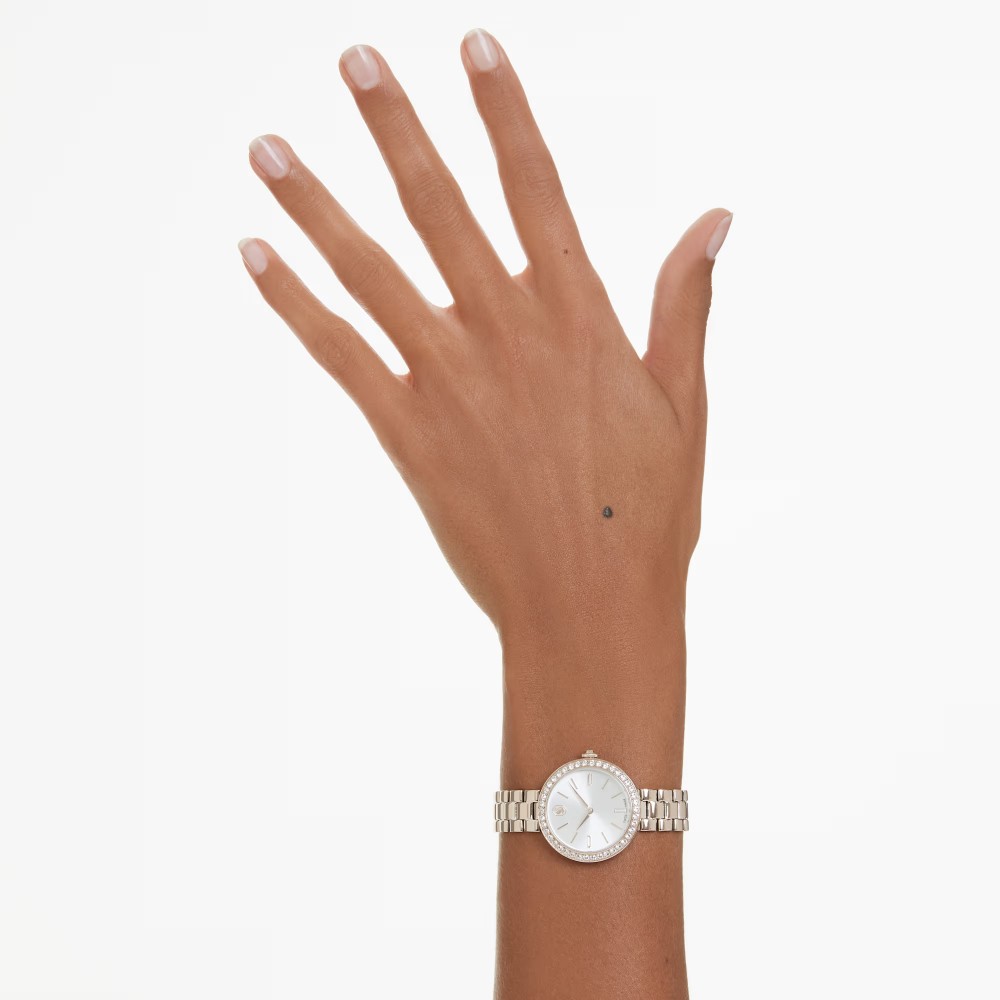 SWAROVSKI Ρολόι Certa Επιχρυσωμένο σε Χρυσό Σαμπανί τόνο 5673013 SWAROVSKI Ρολόι Certa Επιχρυσωμένο σε Χρυσό Σαμπανί τόνο 5673013