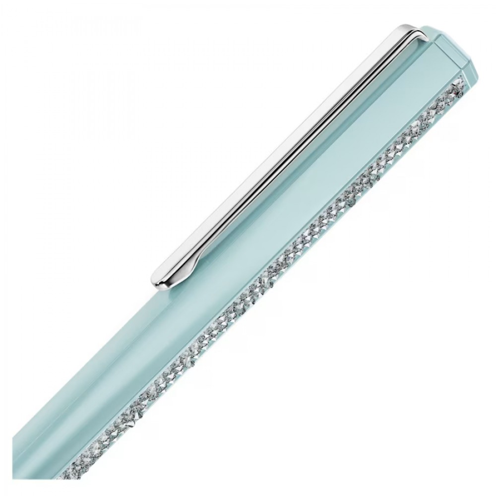 SWAROVSKI Στυλό Crystal Shimmer Μπλε λακαρισμένο, επιμετάλλωση χρωμίου 5678190