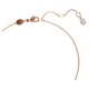 SWAROVSKI Idyllia Y Μενταγιόν με αλυσίδα, Pearl Crystal, "Κοχύλι" Ροζ-Χρυσός Τόνος 5680299