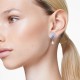 SWAROVSKI Σκουλαρίκια-Σταγόνα Idyllia, Crystal pearl, Κοχύλι, Μπλε, Επιροδιωμένο 5680301