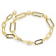 SWAROVSKI Βραχιόλι Constella Λευκό, Επιμετάλλωση χρυσού 5683359