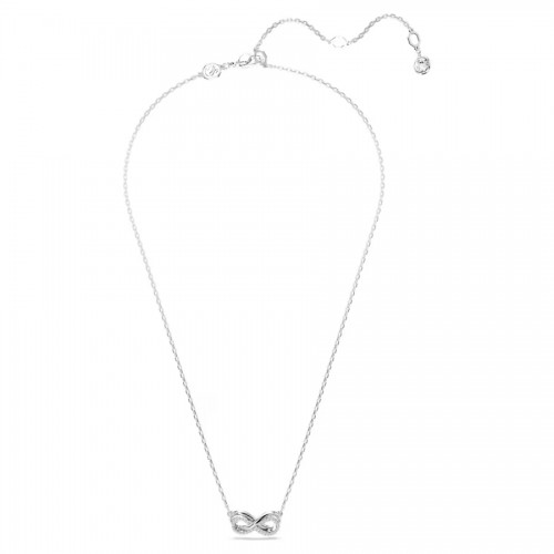 SWAROVSKI Μενταγιόν Hyperbola Pavé, Άπειρο, Λευκό, Επιμετάλλωση ροδίου 5687265