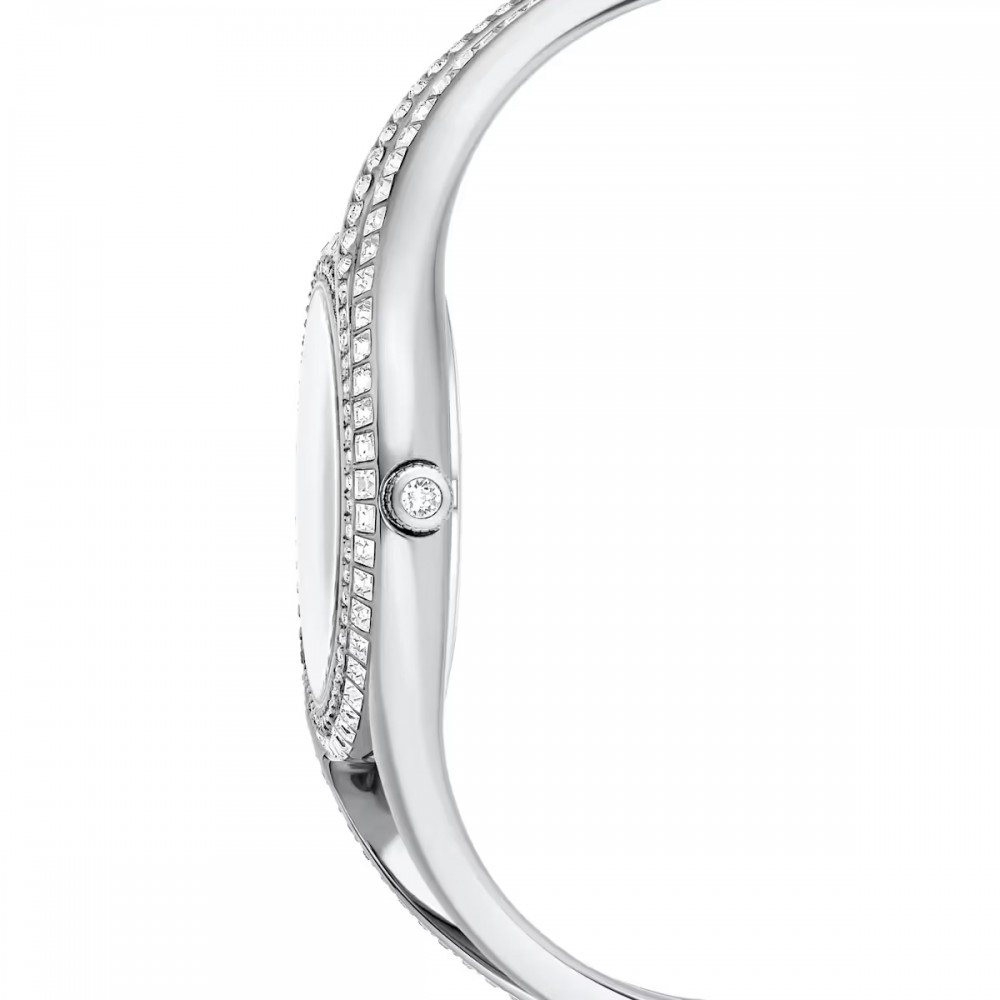SWAROVSKI Hyperbola Bangle Eλβετικής κατασκευής, Μπρασελέ από Ανοξείδωτο Ατσάλι, Ασημί τόνος, 5689432 SWAROVSKI Hyperbola Bangle Eλβετικής κατασκευής, Μπρασελέ από Ανοξείδωτο Ατσάλι, Ασημί τόνος, 5689432