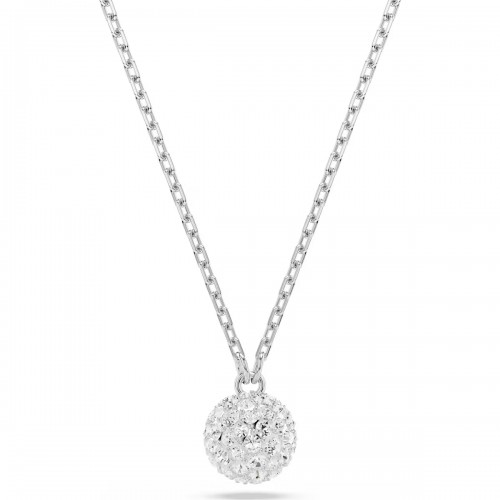 SWAROVSKI Μενταγιόν Dexera, Στρογγυλή Κοπή, Λευκό, Επιμετάλλωση ροδίου 5693206