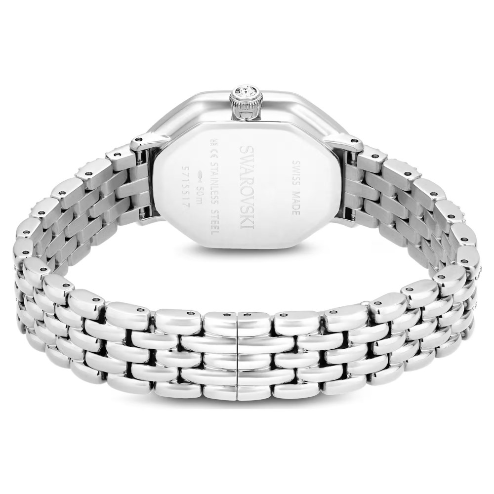 SWAROVSKI Dextera Eλβετικής κατασκευής, Μεταλλικό μπρασελέ, Ασημί τόνος, Ανοξείδωτο ατσάλι 5698690