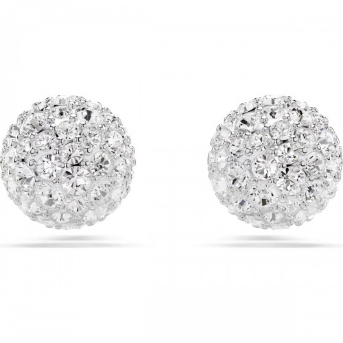 SWAROVSKI Dextera καρφωτά Σκουλαρίκια, Στρογγυλή κοπή, Λευκά, Επιροδιωμένα 5700290