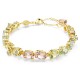 SWAROVSKI Gema Tennis Βραχιόλι, Μίξη Κοπών, Πολύχρωμο, Επιμετάλλωση σε Χρυσό Τόνο 5705808 SWAROVSKI Gema Tennis Βραχιόλι, Μίξη Κοπών, Πολύχρωμο, Επιμετάλλωση σε Χρυσό Τόνο 5705808