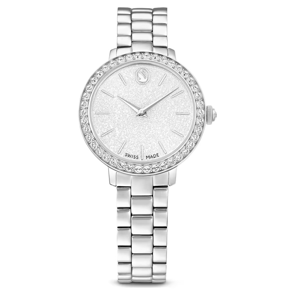SWAROVSKI Eλβετικής κατασκευής, Μεταλλικό μπρασελέ, Ασημί τόνος, Ανοξείδωτο ατσάλι 5706182