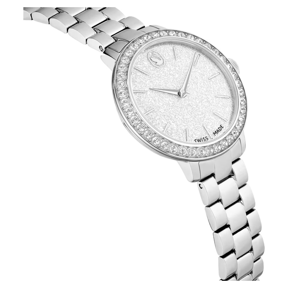 SWAROVSKI Eλβετικής κατασκευής, Μεταλλικό μπρασελέ, Ασημί τόνος, Ανοξείδωτο ατσάλι 5706182