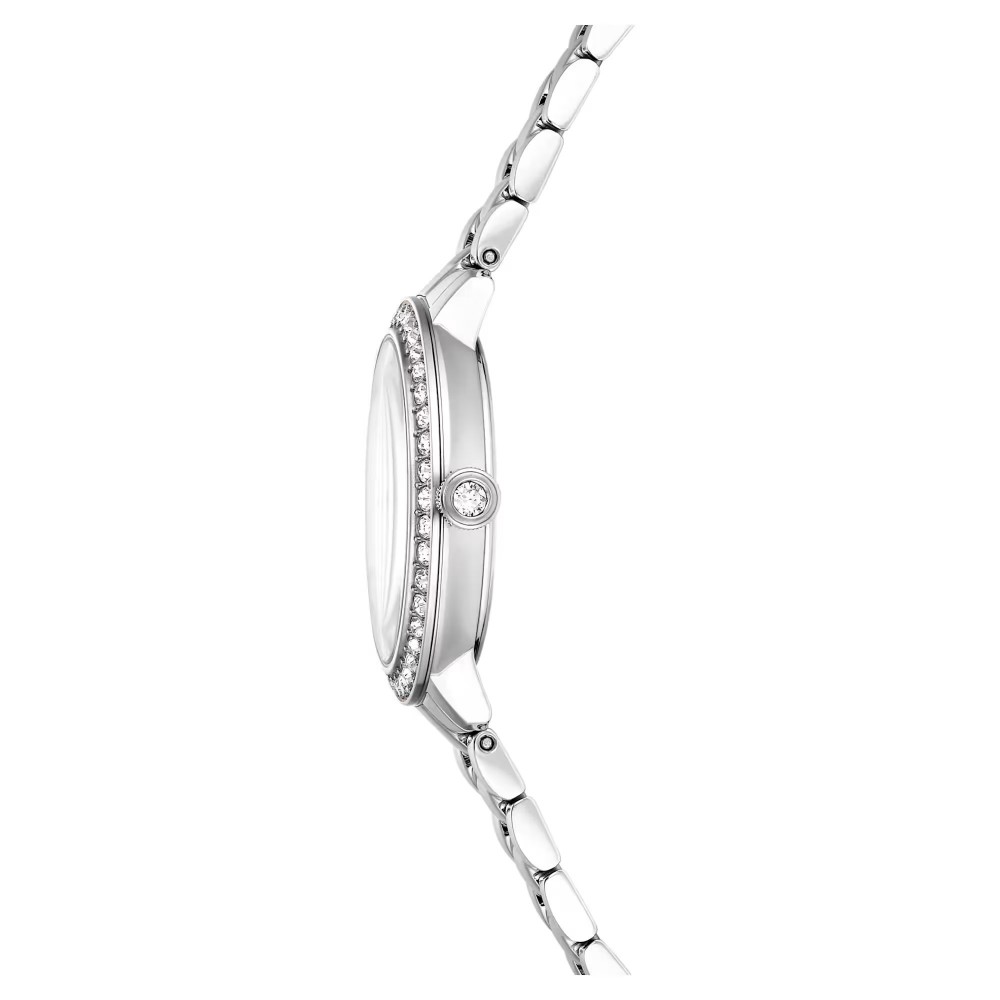 SWAROVSKI Eλβετικής κατασκευής, Μεταλλικό μπρασελέ, Ασημί τόνος, Ανοξείδωτο ατσάλι 5706182
