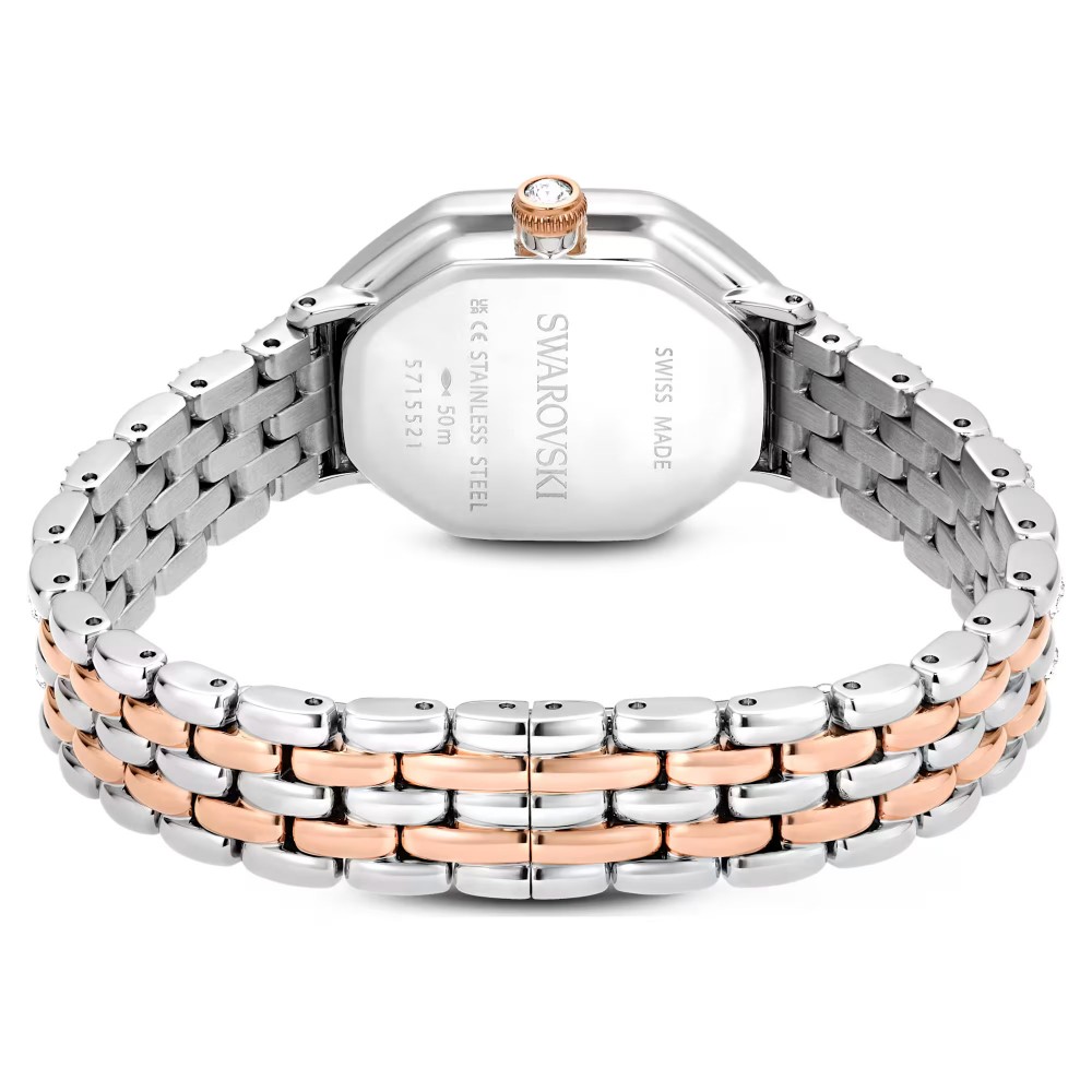 SWAROVSKI Dextera Eλβετικής κατασκευής, με Μπρασελέ από Ανοξείδωτο ατσάλι Δύο Τόνων 5715521 SWAROVSKI Dextera Eλβετικής κατασκευής, με Μπρασελέ από Ανοξείδωτο ατσάλι Δύο Τόνων 5715521