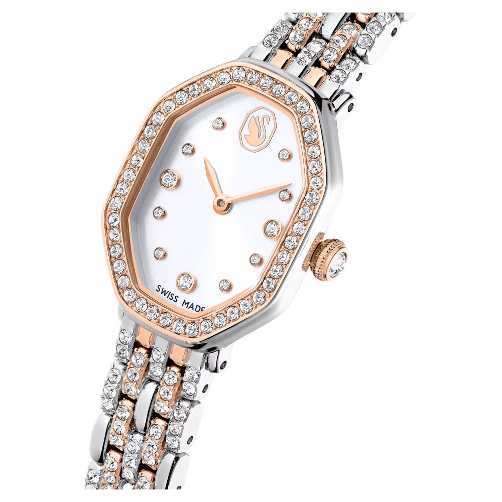SWAROVSKI Dextera Eλβετικής κατασκευής, με Μπρασελέ από Ανοξείδωτο ατσάλι Δύο Τόνων 5715521 SWAROVSKI Dextera Eλβετικής κατασκευής, με Μπρασελέ από Ανοξείδωτο ατσάλι Δύο Τόνων 5715521