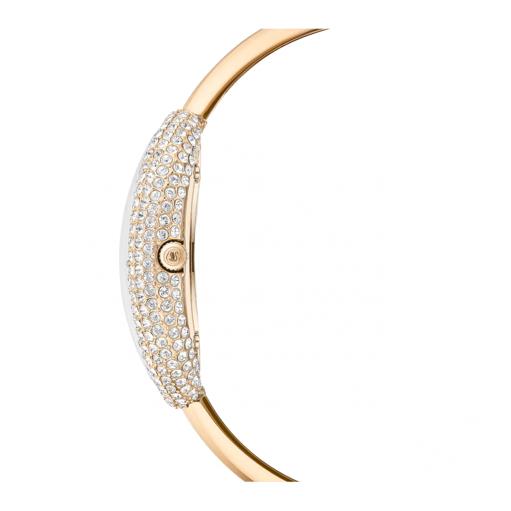 SWAROVSKI Imber Bangle Eλβετικής κατασκευής, Μπρασελέ από Ανοξείδωτο Ατσάλι, Χρυσός τόνος, 5716108