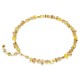 SWAROVSKI Κολιέ Gema Μείξη κοπών, Κίτρινο, Επιμετάλλωση σε Χρυσαφί Τόνο 5718071