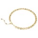 SWAROVSKI Κολιέ Tennis Millenia Οκτάγωνη κοπή, Κίτρινο, Επιχρυσωμένο 5718674