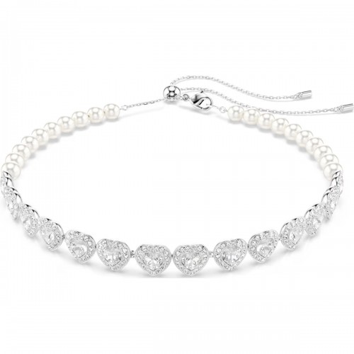 SWAROVSKI Angelic Choker, Κρυστάλλινο μαργαριτάρι, Λευκό, Επιροδιωμένο 5720861