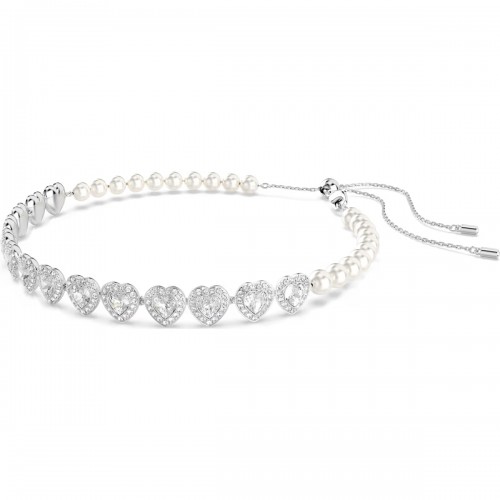 SWAROVSKI Angelic Choker, Κρυστάλλινο μαργαριτάρι, Λευκό, Επιροδιωμένο 5720861