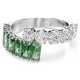 SWAROVSKI Matrix Δαχτυλίδι Πράσινο, Μίξη Κοπών, Επιμετάλλωση Ροδίου 5722456 SWAROVSKI Matrix Δαχτυλίδι Πράσινο, Μίξη Κοπών, Επιμετάλλωση Ροδίου 5722456